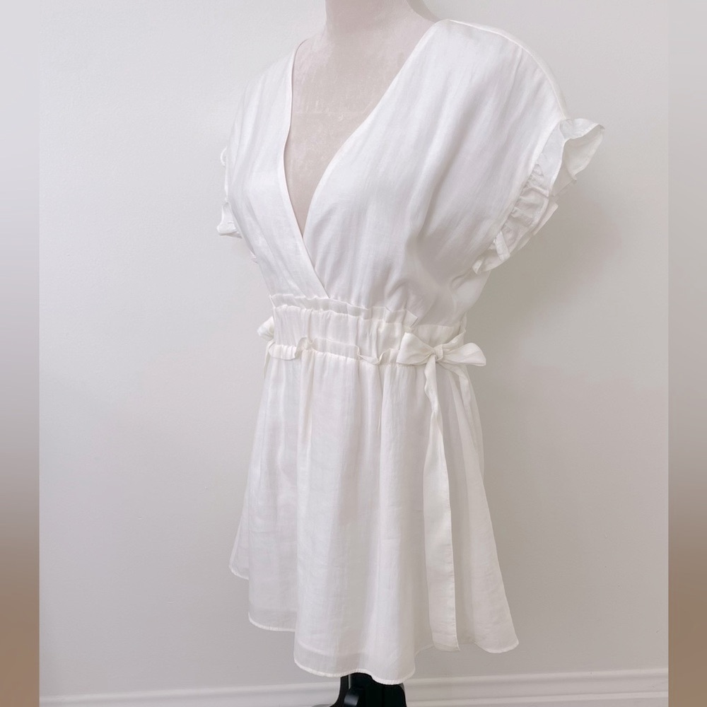Zara White Mini Dress
